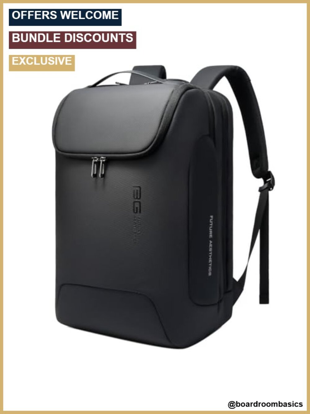 Waterproof Laptop Backpack for 17.3 Inch, Travel Business Daypack, Oxford